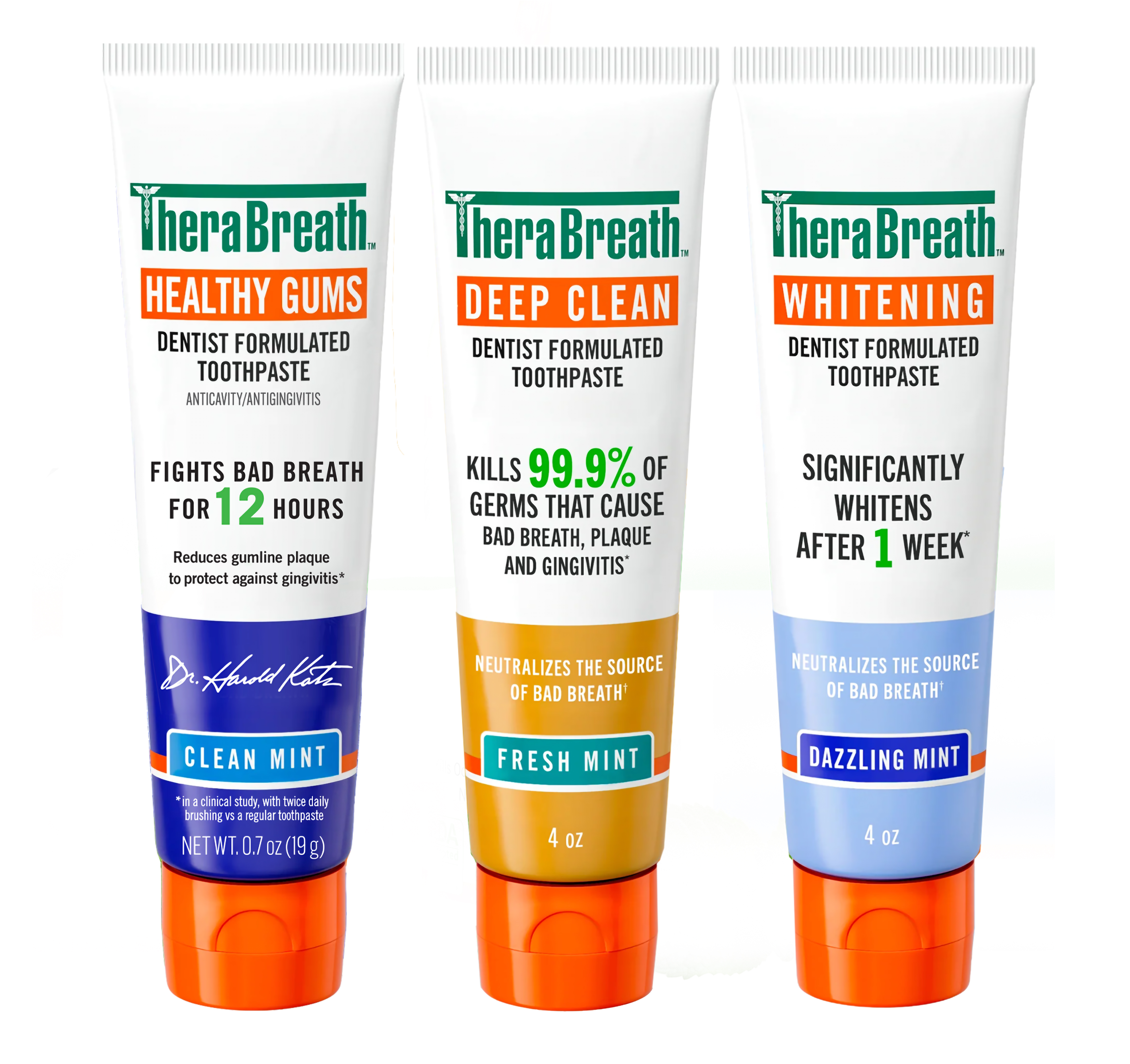 TheraBreath Introduces New Dentist-Formulated Toothpastes to Accompany ...